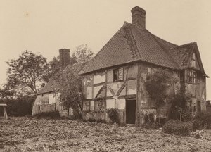 W Little Dixter, Northiam, Sussex (zdjęcie czarno-białe) autorstwa William Galsworthy Davie