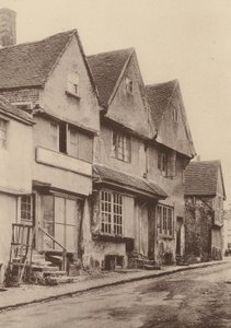 W Midhurst, West Sussex (zdjęcie czarno-białe) autorstwa William Galsworthy Davie