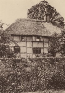 W West Burton, West Sussex (zdjęcie czarno-białe) autorstwa William Galsworthy Davie