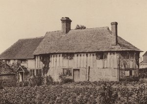 Farma Great Daux, Billingshurst, West Sussex (zdjęcie czarno-białe) autorstwa William Galsworthy Davie