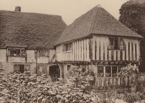 Swaylands, niedaleko Penshurst, Kent (zdjęcie czarno-białe) autorstwa William Galsworthy Davie