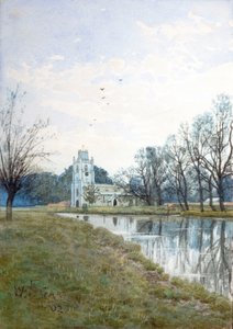 Kościół św. Jakuba, Hemingford Grey autorstwa William Garden Fraser