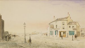 Victoria Road, Bootle (pióro i atrament i toaleta na papierze)