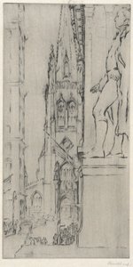Wall Street autorstwa William George Reindel