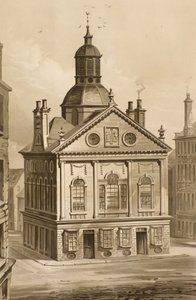 Bez tytułu [Hala Handlowa, High Street, Dundee] (akwaforta) autorstwa William Gibb