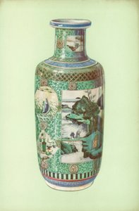 Wazon, famille verte, chiński, okres K