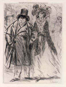Państwo Mollet autorstwa William Glackens