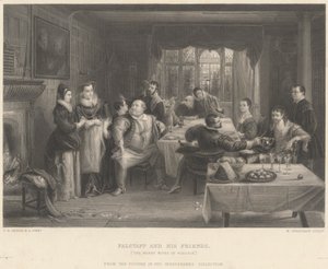 Falstaff i jego przyjaciele autorstwa William Greatbach