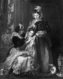 Pierwszy kolczyk w uchu, 1849.