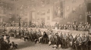 Bankiet Waterloo w Aspley House 18 czerwca 1836 roku.