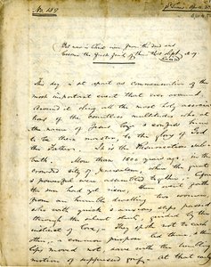 Rękopis kazania nr 159 Williama Greenleafa Eliota, 15 kwietnia 1838 r. autorstwa William Greenleaf Eliot