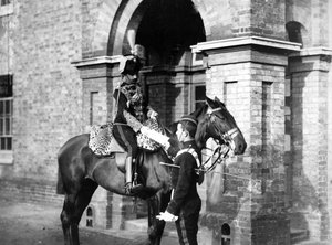 Oficer 3. Huzarów, ok. 1890 autorstwa William Gregory