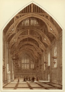 Wnętrze Guildhall, City of London, 1886