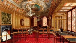 Sala sądowa Aldermens, Guildhall, City of London, 1886.