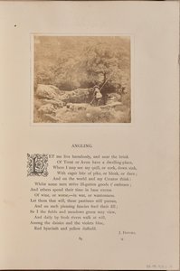 [Chłopiec z wędką i koszykiem, Anglia]. autorstwa William Grundy