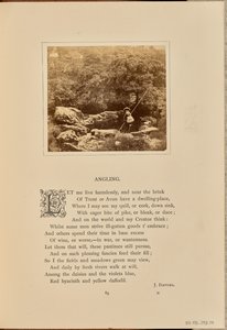 [Chłopiec z wędką i koszykiem, Anglia]. autorstwa William Grundy