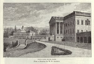 Prior Park House w Bath autorstwa William Grylls Addison