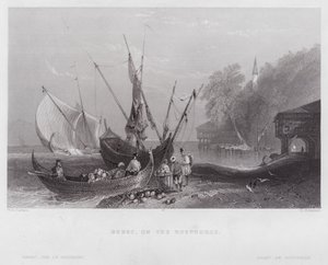 Bebec, nad Bosforem (rycina) autorstwa William H. Bartlett