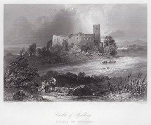 Zamek Spielberg (rycina) autorstwa William H. Bartlett