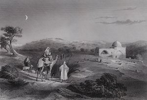 Grób Racheli koło Betlejem (rycina)