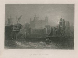 Tower of London autorstwa William H. Bartlett