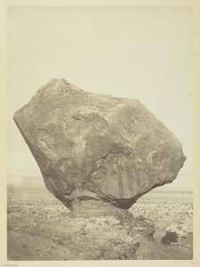 Perched Rock, Rocker Creek, Arizona autorstwa William H. Bell