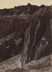 Rzeźba Deszczu, Kanon Salt Creek, Utah, 1872.