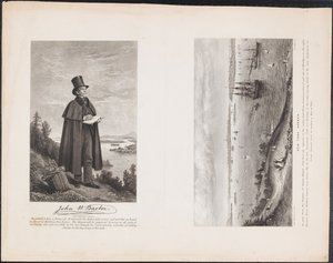 A. John W. Barber; B. New York Harbor, c.1849 (grawerowanie) autorstwa William H. Dougal