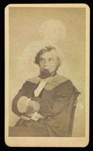 Pułkownik Cushman autorstwa William H. Mumler