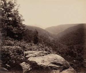 Cliff View, szczyt Alleghenies