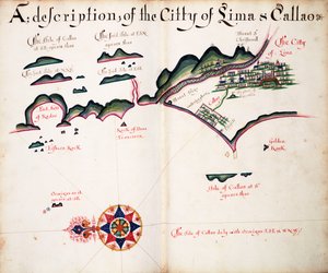 Mapa Limy i Callao autorstwa William Hack