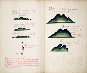 Widoki na Isla Lobos i góry autorstwa William Hack