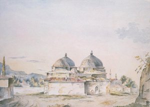 Łaźnie w Bakczysaraju, 1787 autorstwa William Hadfield