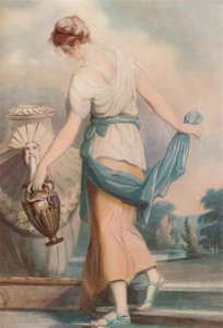 Przy fontannie, c1770-1801, 1924