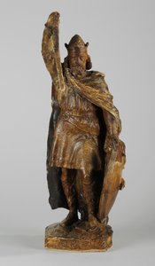 Makieta do posągu Alfreda Wielkiego, ok. 1901 (tynk malowany) (patrz także 876154-6)