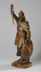 Makieta do posągu Alfreda Wielkiego, ok. 1901 (tynk malowany) (zob. też 876155-6)