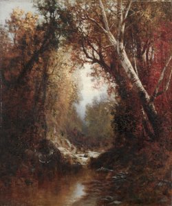 Jesienna scena w Adirondacks autorstwa William Hart