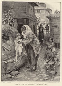 Armenia po masakrach, czyli prymitywna kąpiel autorstwa William Hatherell
