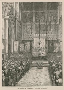 Wnętrze kościoła St Alban