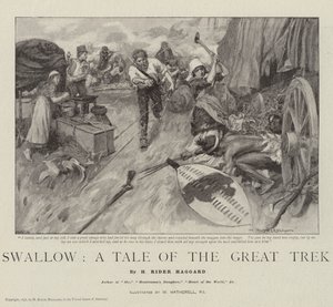 Jaskółka, opowieść o wielkiej wędrówce autorstwa William Hatherell