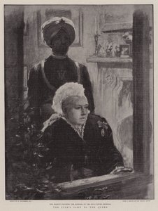 Wizyta cara u królowej autorstwa William Hatherell