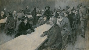 Wróg w Anglii: dzień odwiedzin w obozie dla internowanych pod Londynem autorstwa William Hatherell
