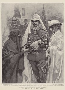 Kaiser w Ziemi Świętej autorstwa William Hatherell