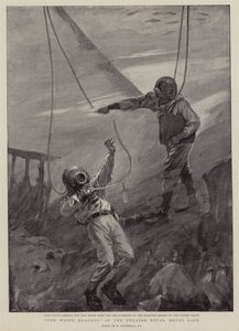Biały wrzos w Theatre Royal, Drury Lane autorstwa William Hatherell