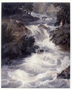 Wodospad w Ambleside, widziany przez okno, 1807