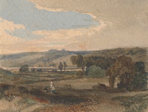 Walijski krajobraz autorstwa William Havell