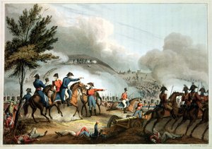 Bitwa pod Salamanką, 22 lipca 1812, sztychowana przez J. Clarke