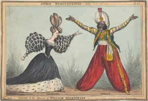 Reminiscencje operowe: Desdemona i Otello autorstwa William Heath