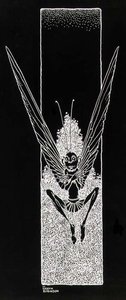 Wróżka, ilustracja ze „Snu nocy letniej” Williama Szekspira, wyd. przez Constable & Co. Ltd autorstwa William Heath Robinson