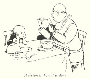 Lekcja jak to się robi (lito) autorstwa William Heath Robinson